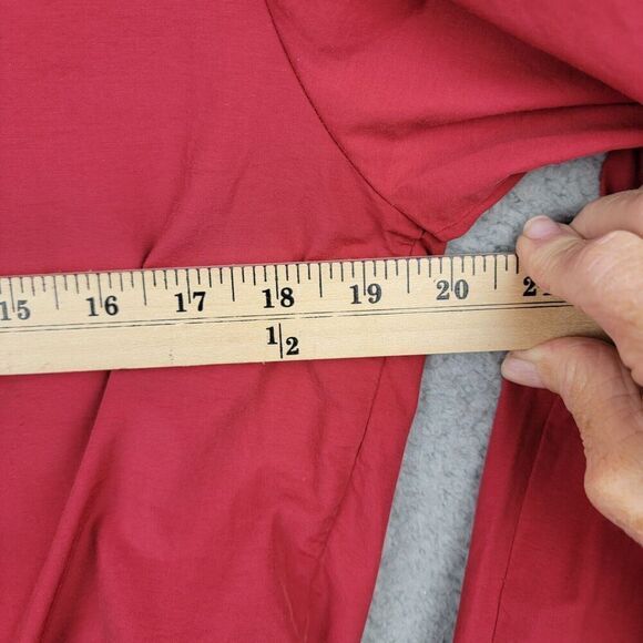 Arturo Calle Actitud Chaqueta Track Jacket Small Red Full Zip Pockets Anchor - Picture 8 of 16